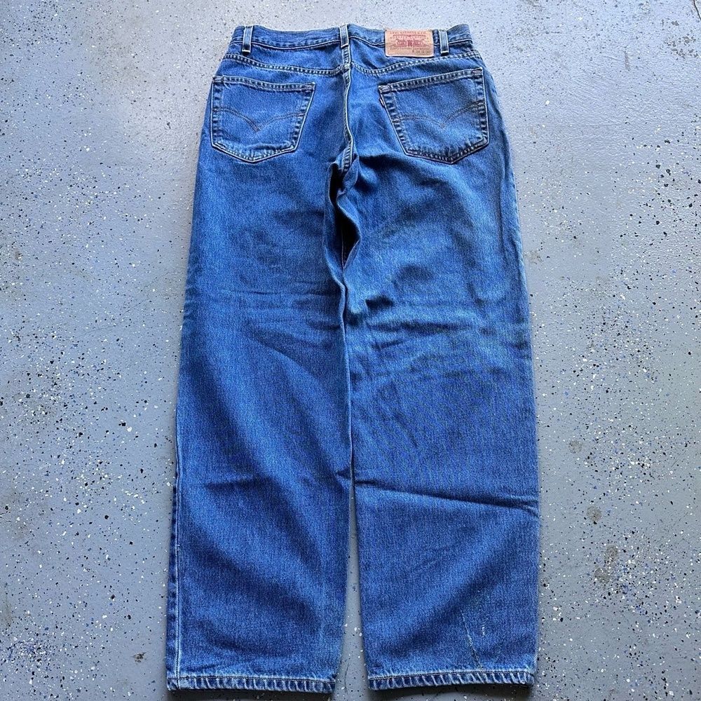 Levis 501s Vintage 90s W34 L30 Blue Denim Paper Tag Straight Fit
